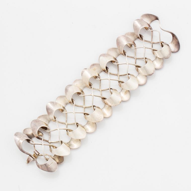 Theresia Hvorslev, Alton silver bracelet, Alton, Falköping 1970.