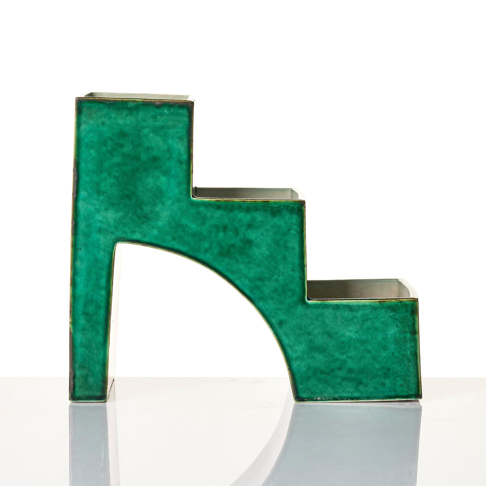Wilhelm Kåge, kaktusställ, "Puzzle", modell 975/9, Gustavsberg, 1931.