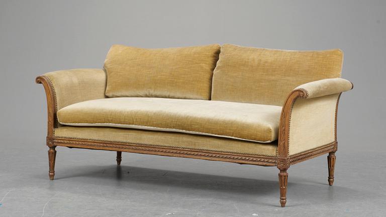 SOFFA. Louis XVI-stil.