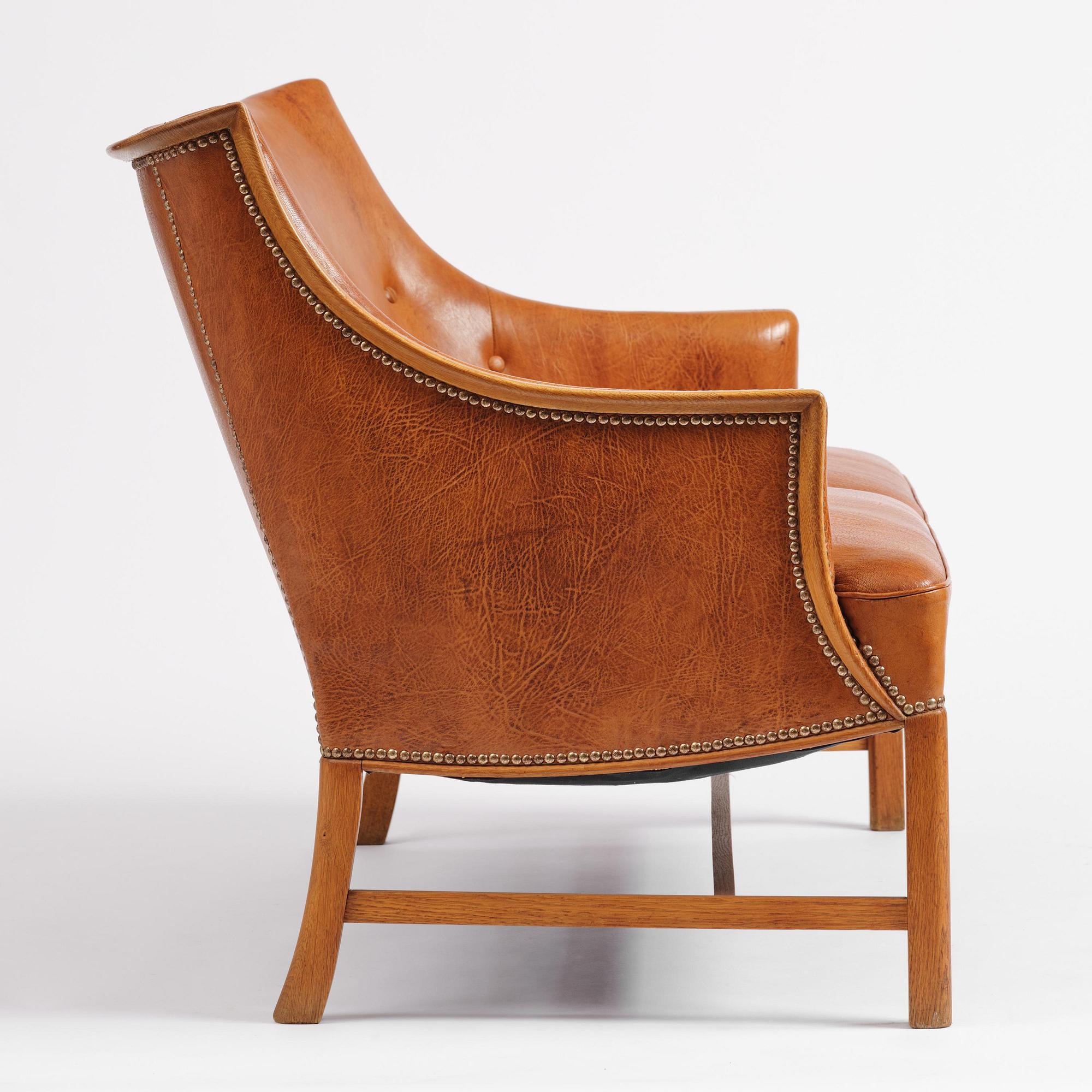 Frits Henningsen, a sofa, mid-20th century.