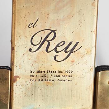 Mats Theselius, an "El Rey" armchair, ed. 303/360, Källemo, Värnamo post 1999.