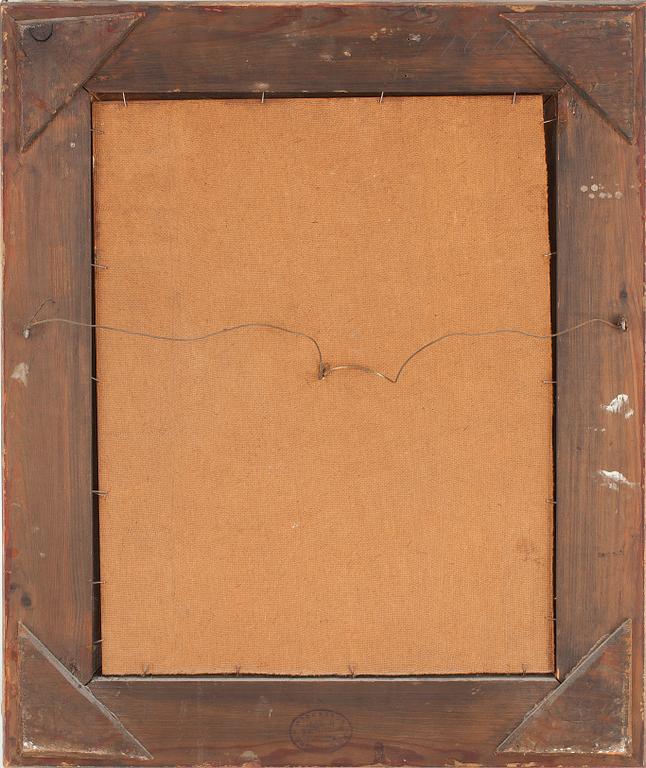 LOUIS SPARRE, olja på pannå, sign o dat -34.