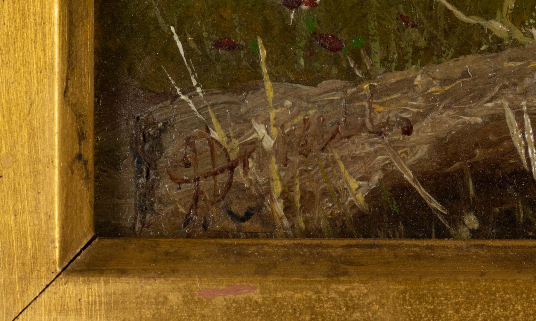 Unidentified artist, oil on board, England, 19th Century.