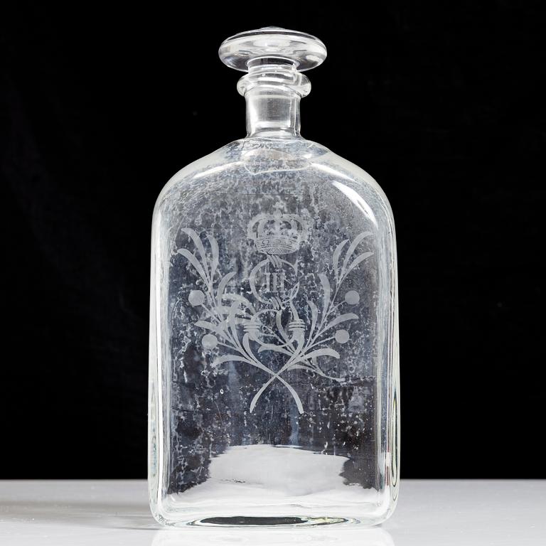 A 42 piece glass service, "Gustav III", Reijmyre, second half of the 20th Century.
