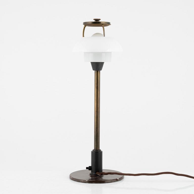Poul Henningsen, a 3½ - 2½ table light, Louis Poulsen, Denmark, 1940's/50's.