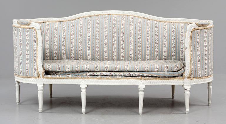 SOFFA, gustavianskt provinsarbete, 1800-talets första hälft.