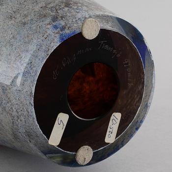 JAN-ERIK RITZMAN, a glass object, signed.