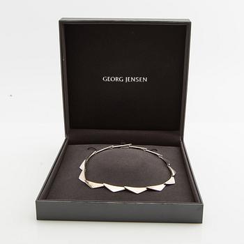 Georg Jensen, necklace, "Peak", sterling silver, Bent Gabrielsen.