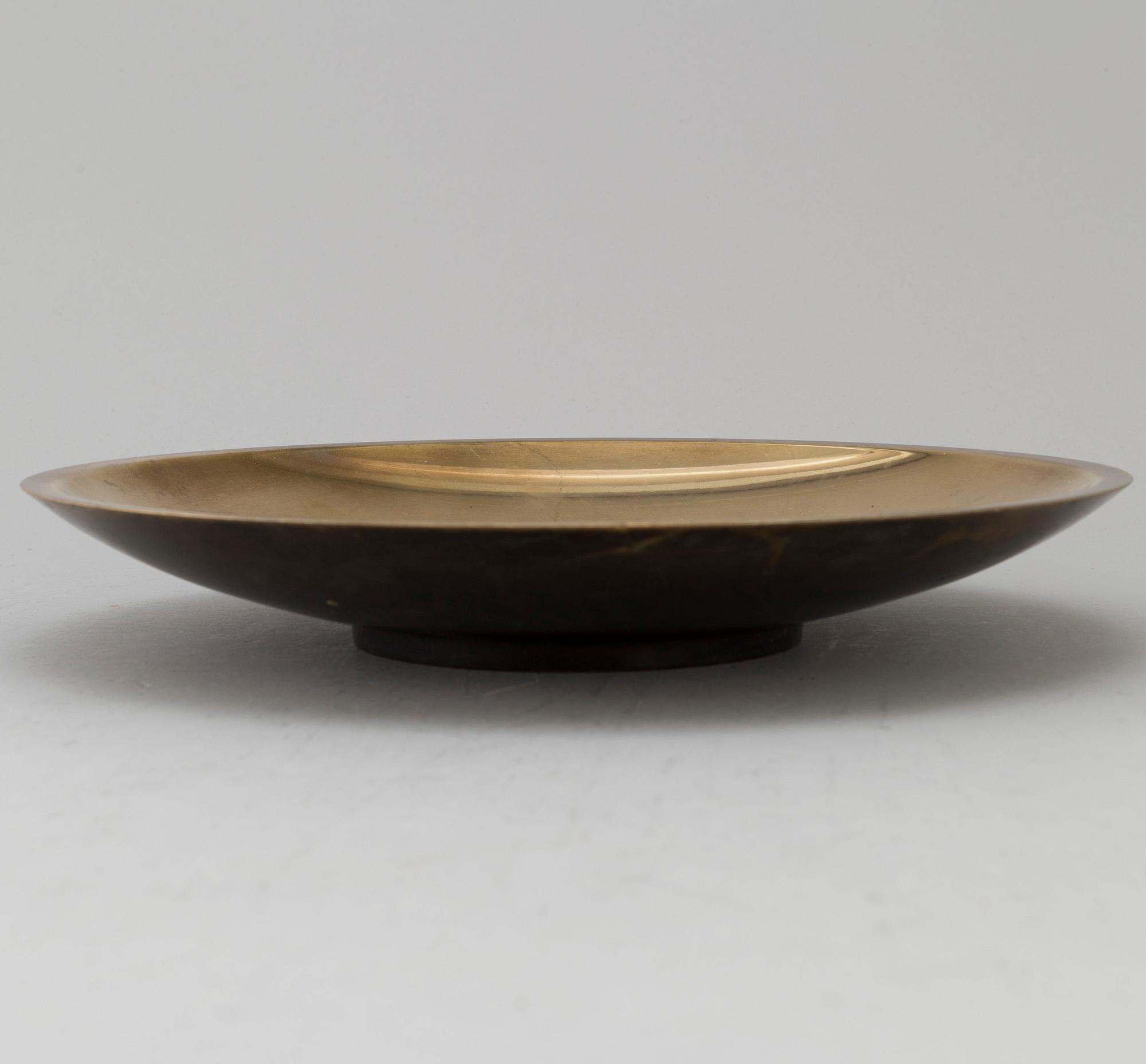 JUST ANDERSEN, a bronze plate from the first half of the 20th century.