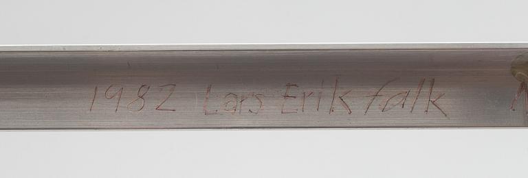 LARS-ERIK FALK, skulptur, signerad och daterad 1982.