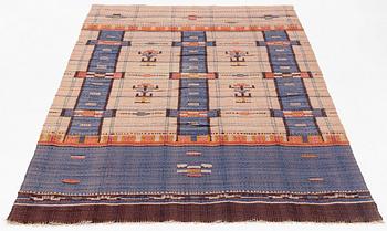 Märtha Gahn, a drape, flat weave, ca 235 x 140 cm, Sweden, the 1930-1940s.