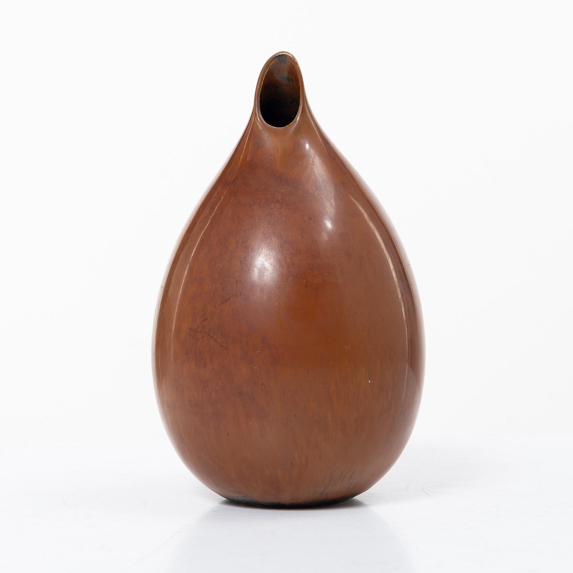 Stig Lindberg, a 'Gnurgla' stoneware vase, Gustavsberg Studio.