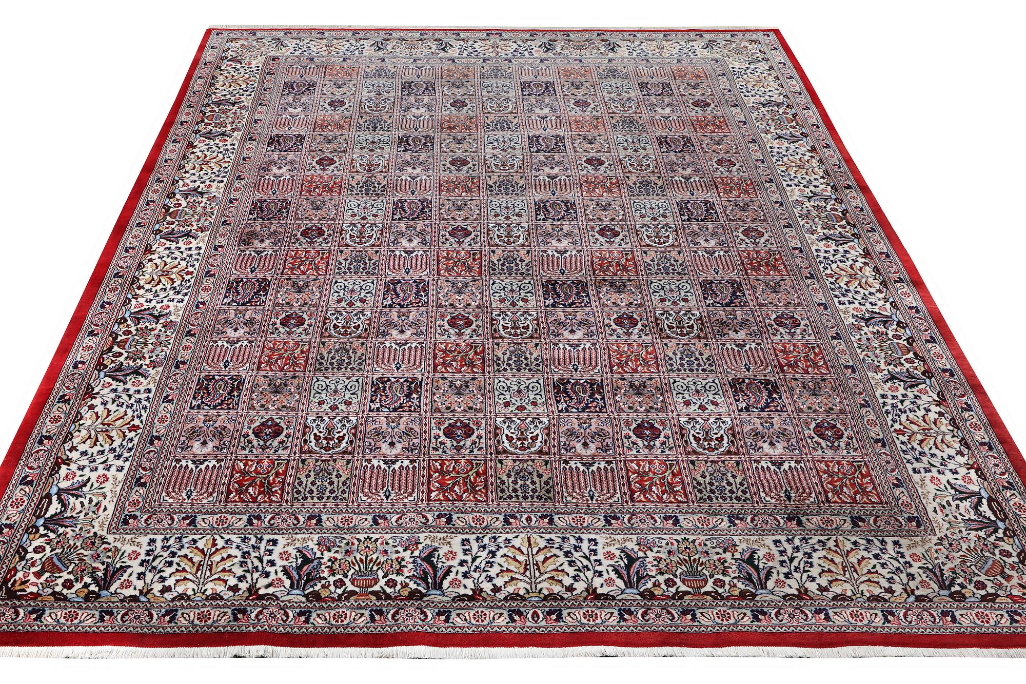 An oriental carpet, c. 346 x 251 cm.