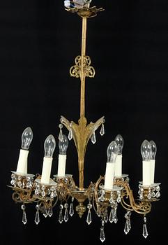 LJUSKRONA, oscarianskstil 1900-tal. H 70.