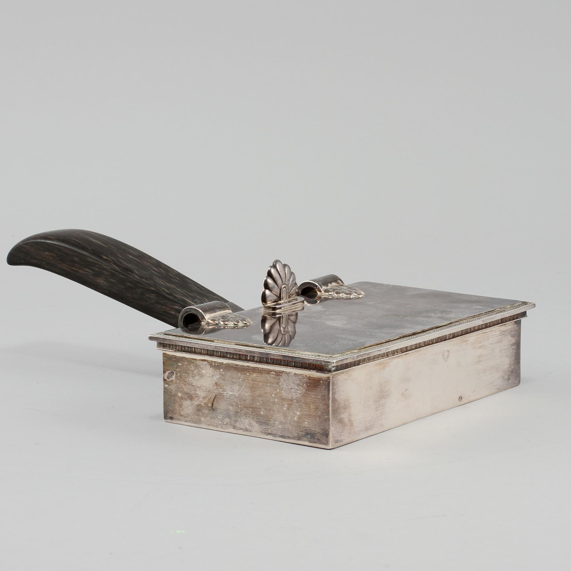 ASK, sterlingsilver, Borgila, Stockholm, 1939. Vikt 505 g.