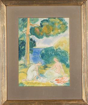 Yrjö Ollila, Bathing women.