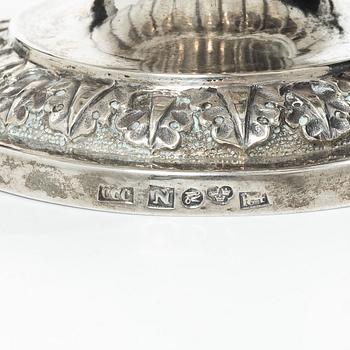 A Swedish silver Empire cream jug, mark of Claes Christian Carlén, Borås 1847.