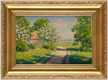 Johan Krouthén, Summer landscape.
