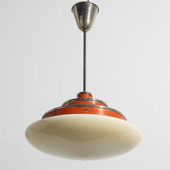 Erik Tidstrand, a ceiling lamp model "28908", Nordiska Kompaniet, 1930s.