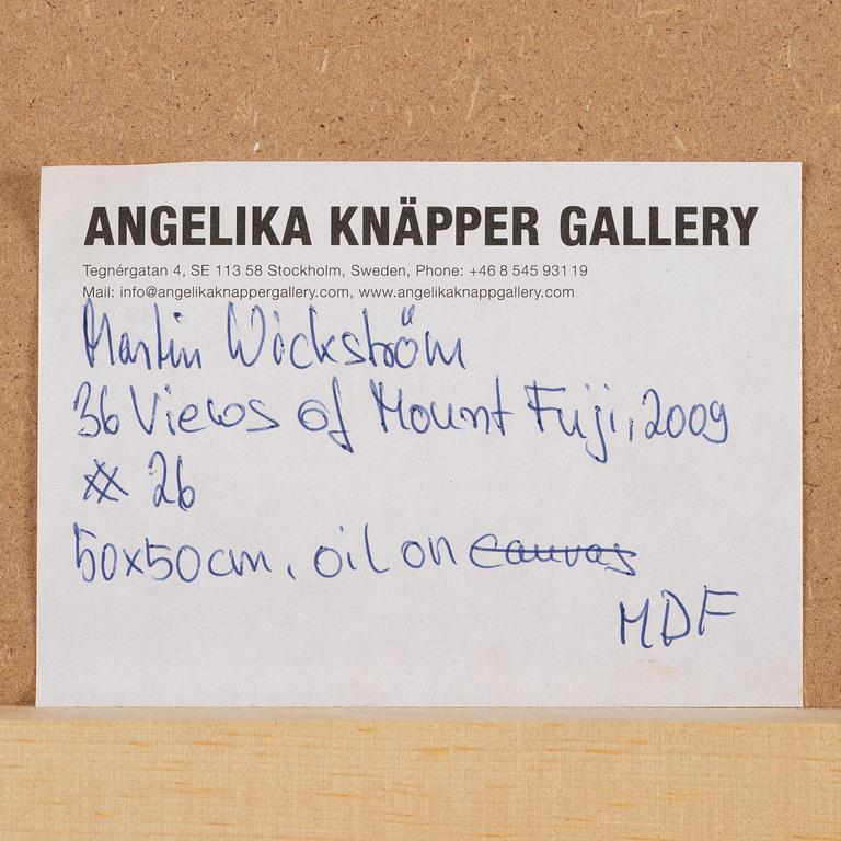 Martin Wickström, "36 Views of Mount Fuji, No. 26".