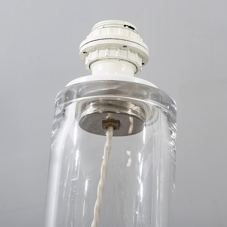 HANNE DREUTLER, bordslampor, ett par, glas, Ateljé Lyktan / Studio Åhus, 1982.