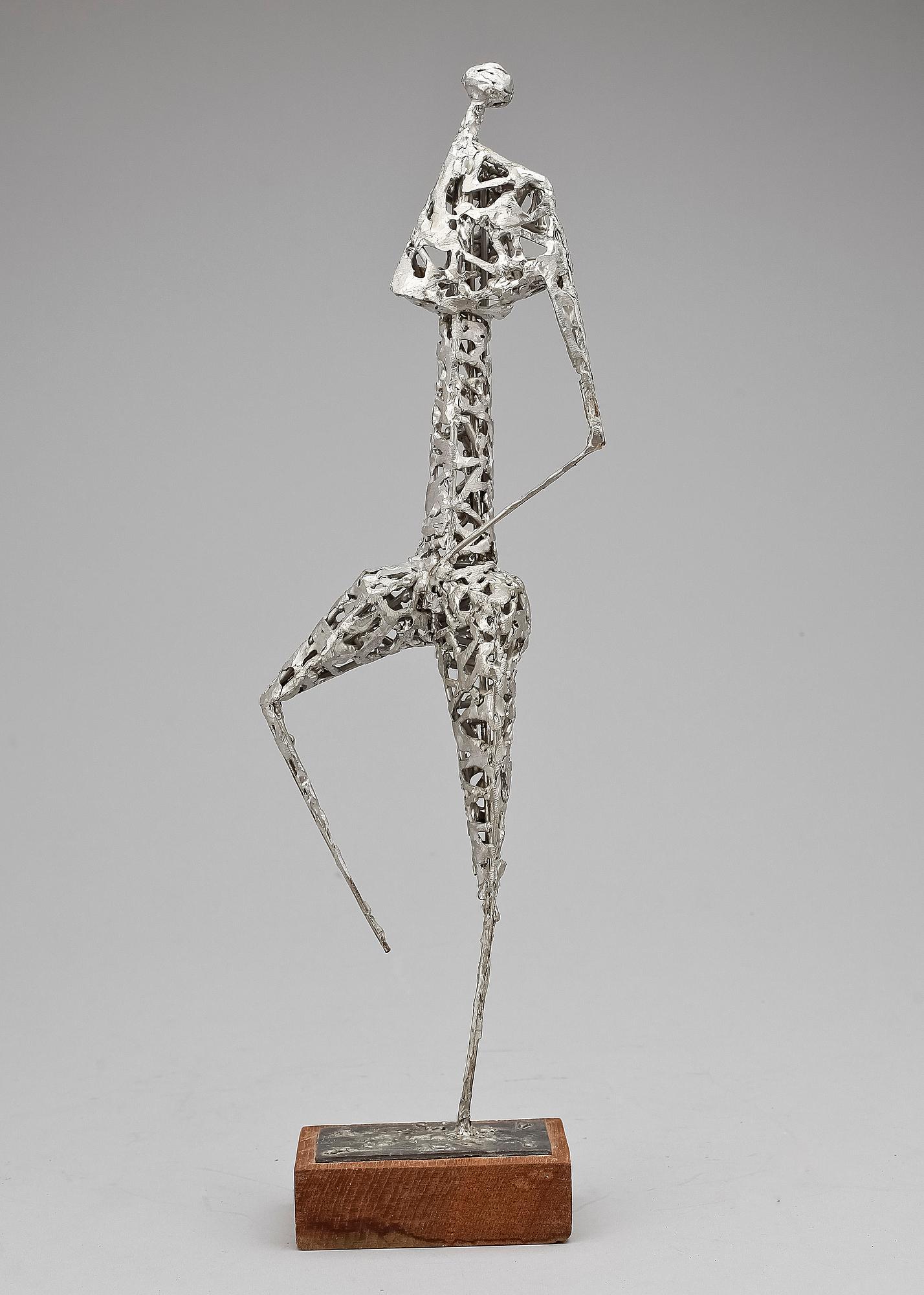ÅKE LAGERBORG, skulptur, metall. Sign o dat 1958.