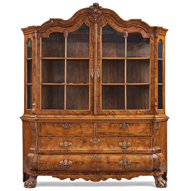 A Dutch 18th century cabinet.