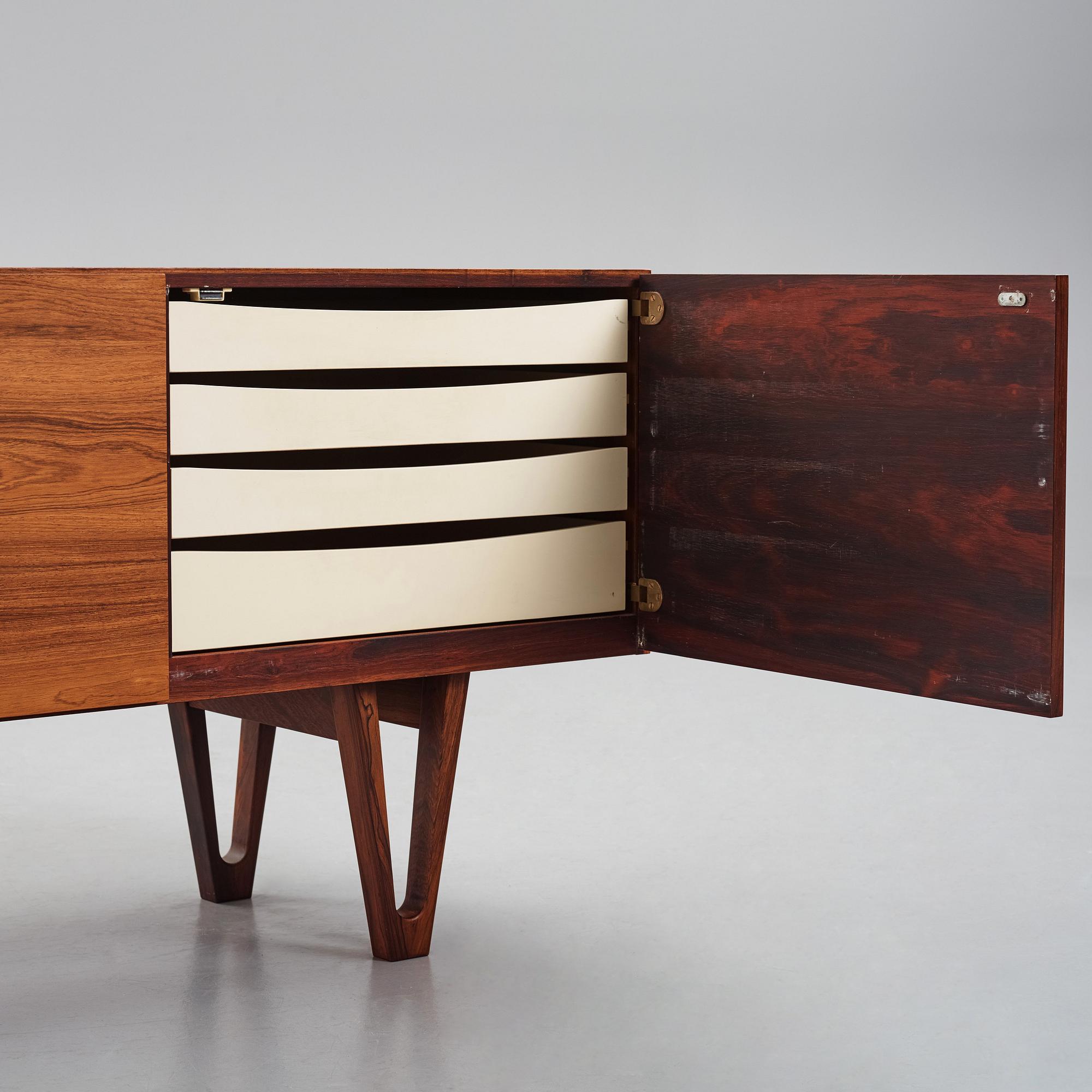 Ib Kofod-Larsen, a rosewood veneered sideboard, Seffle Möbelfabrik, Sweden 1960s.