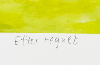 Carl Johan De Geer, "Efter regnet".