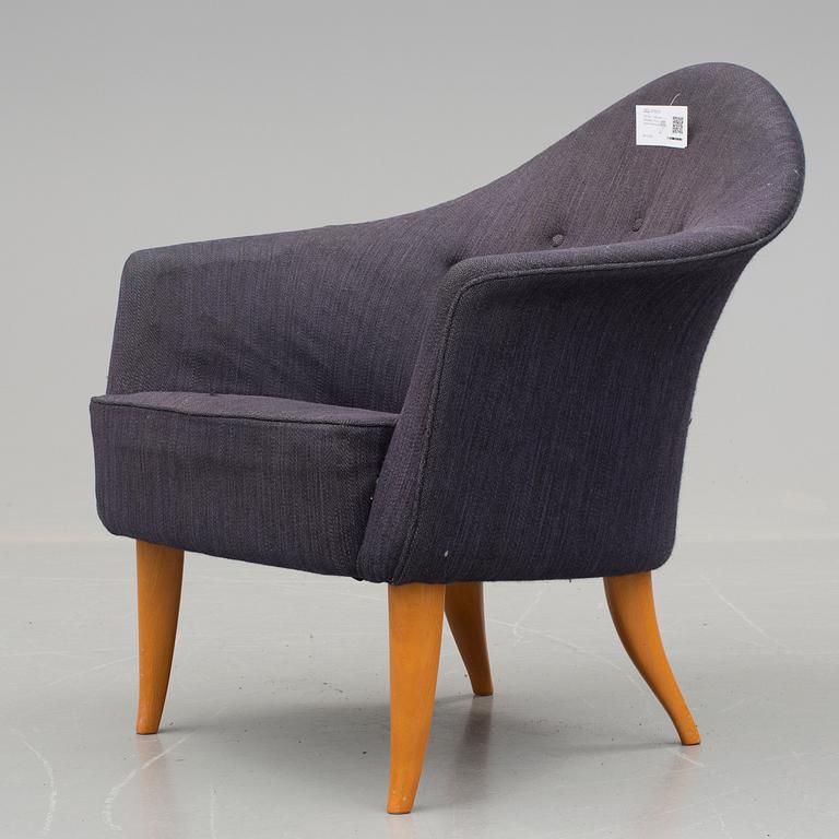 FÅTÖLJ, "Lilla Adam" ur "Paradiset", Triva-serien, Kerstin Hörlin Holmqvist, Nordiska Kompaniet NK, 1960-tal.