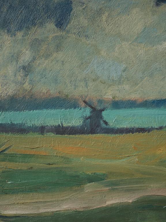 Carl Kylberg, "Kvarn vid havet".