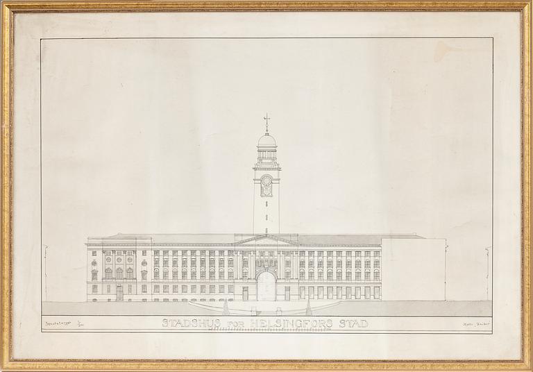 BYGGNADSRITNINGAR, 3 ST.