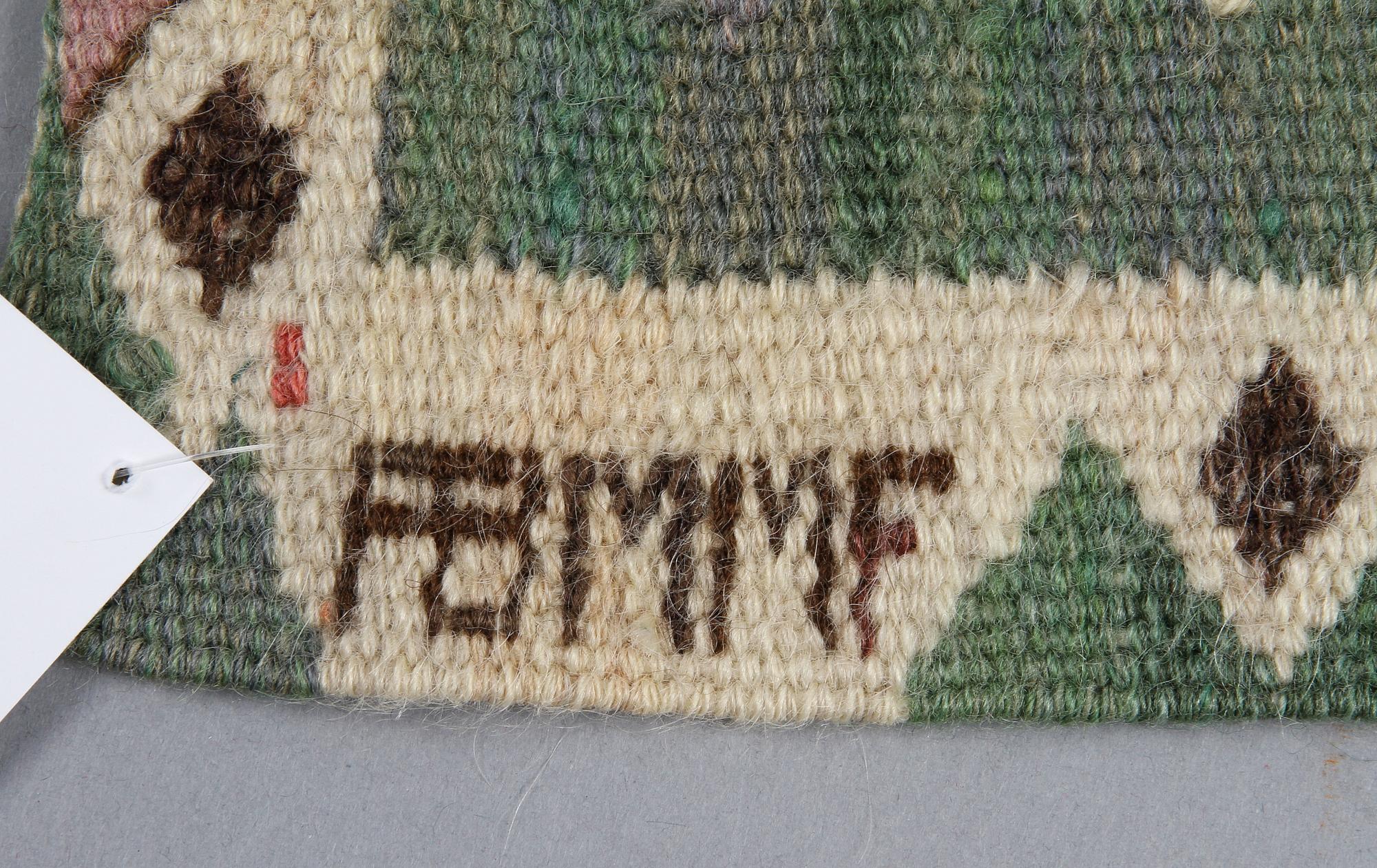 VÄVNAD, "Knoppen", Märta Måås-Fjetterström, AB MMF. Sign. Ca 91 x 49.