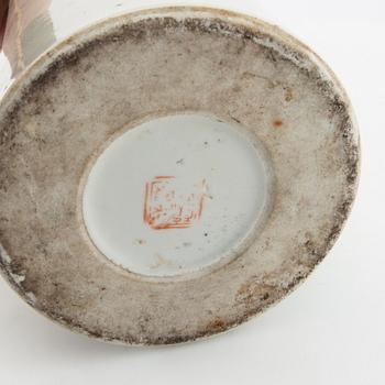 Bordslampa/Vas Kina 1900-tal porslin.