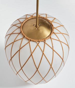 Harald Notini, a ceiling lamp, model '11555', Arvid Böhlmarks Lampfabrik, Sweden 1940s.