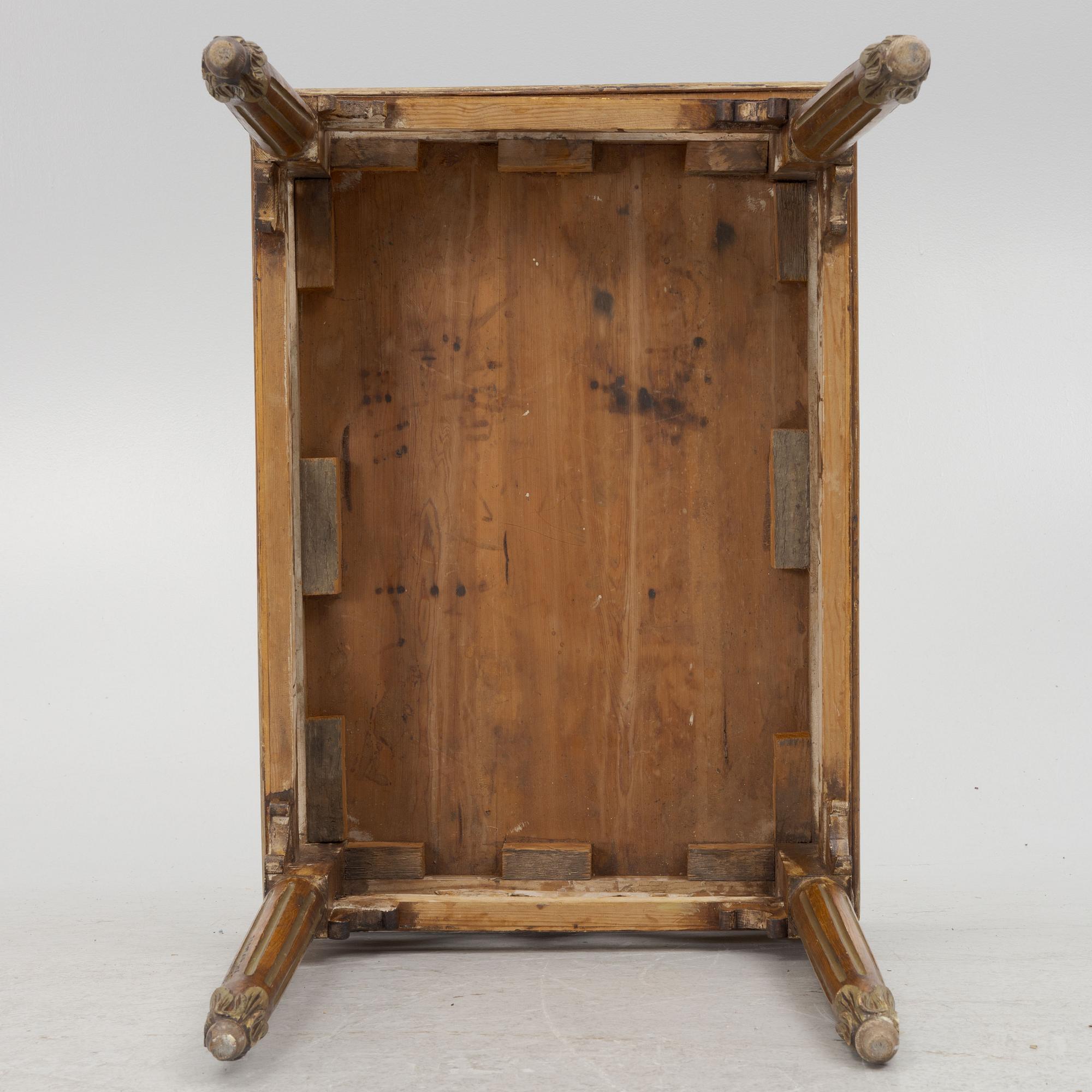 Bord, gustavianskt, troligen Norge, tidigt 1800-tal.