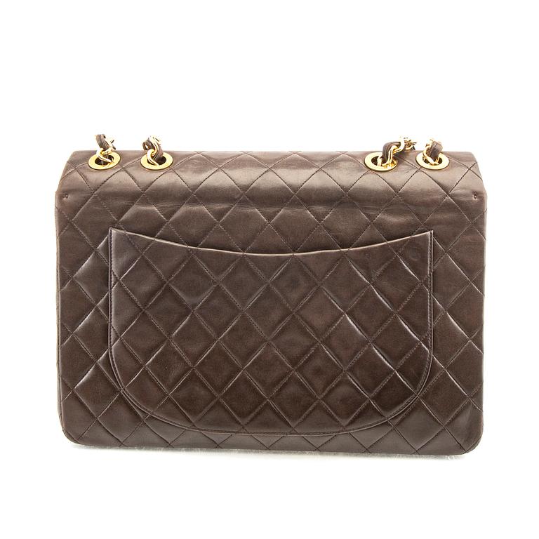 Chanel, "Maxi single Classic flap bag" bag 1989-91,