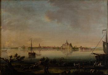 SVENSK KONSTNÄR, tidigt 1800-tal. olja på duk.