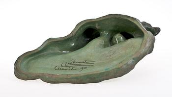 AGNES DE FRUMERIE & EDMOND LACHENAL,
skrivställ, Paris 1901, jugend.