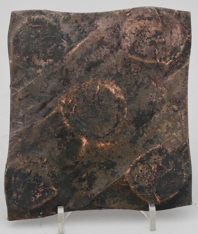 PLÅTMYNT, koppar, 1 daler silvermynt, Adolf Fredrik av Sverige, 1755.
