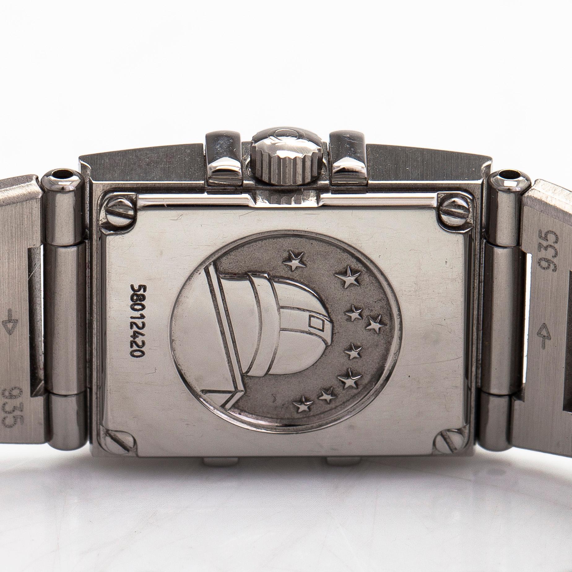 Omega, Constellation, Carre, wristwatch, 20 x 15 mm.