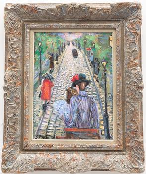 Birgitta Angleryd, Street in Paris.