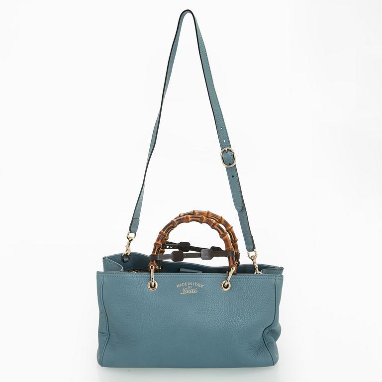 Gucci, a 'Bamboo shopper' bag.
