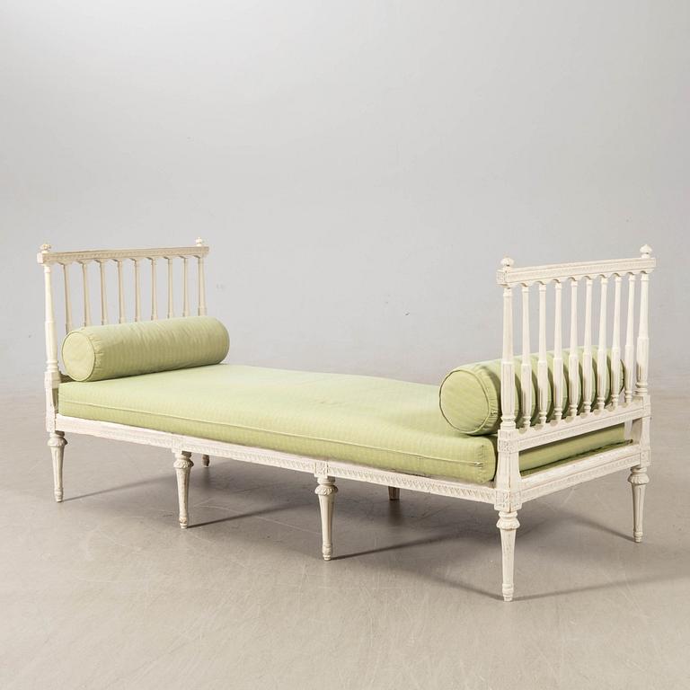 Bänk/soffa, gustaviansk stil, 1900-tal.