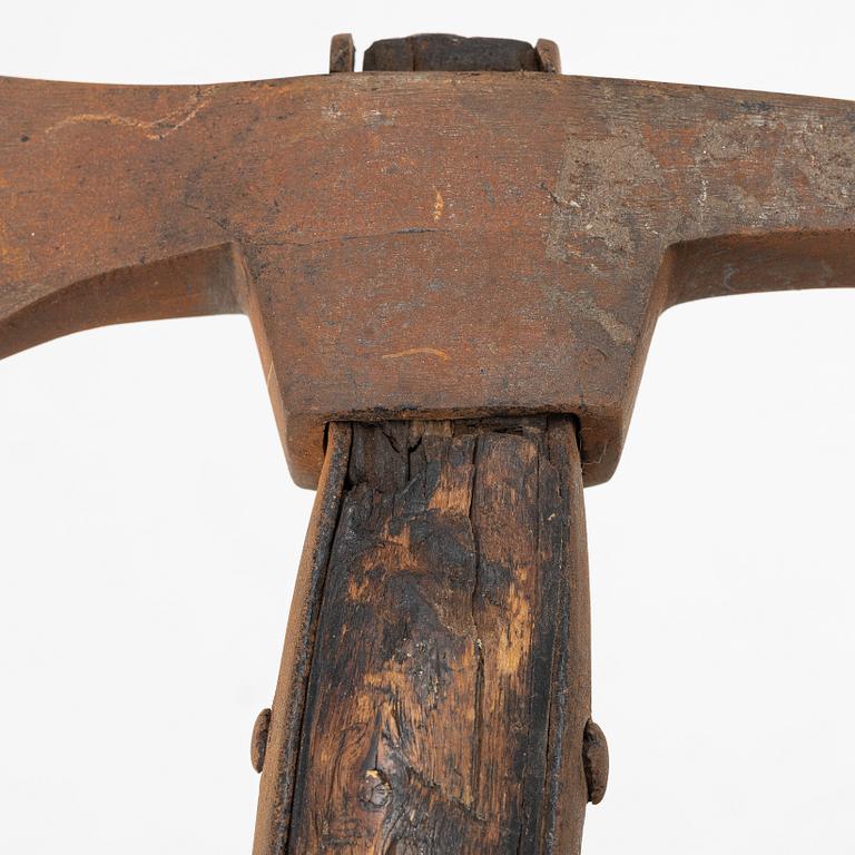 A boarding axe, Swedish, 1780.pattern.