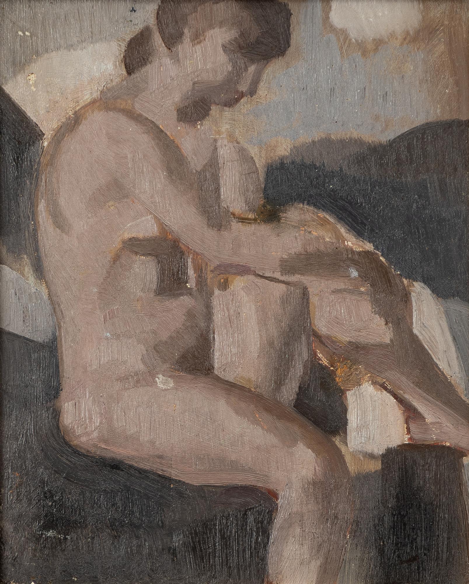 Georg Pauli, Modellstudie.