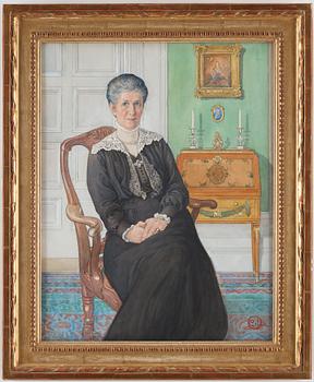 Carl Larsson, Mrs. Esther Tigerschiöld, née Neijber.