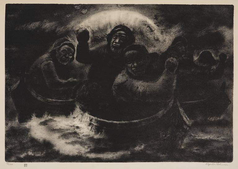 Kaare Espolin Johnson, Untitled from: "Hommage aux Prix Nobel" (The Nobel Prize Portfolio).