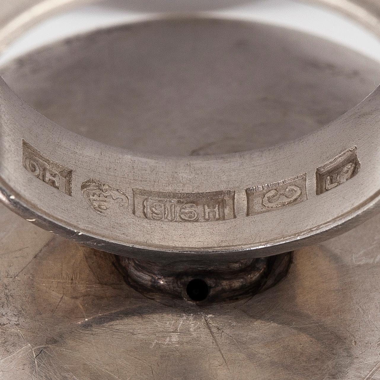 Saara Hopea, a silver ring, Ossian Hopea, Porvoo 1964.