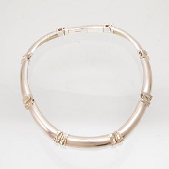 Björn Weckström, a silver "Delos" necklace by Lapponia 1987.